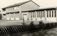 Das Gerätehaus in der Meiereistraße nach dem Umbau 1972